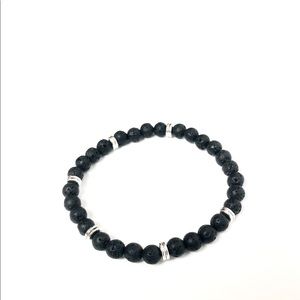 Men’s black bracelet